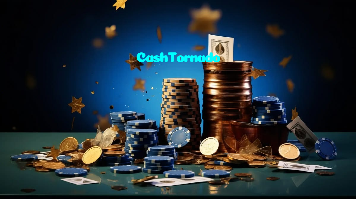 CashTornado casino presented on mobile device in Pakistan with slots and live games